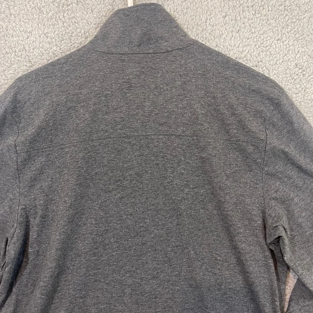 Champion Nebraska Cornhuskers Quarter 1/4 Zip Men’s Small Grey Long Sleeve Shirt